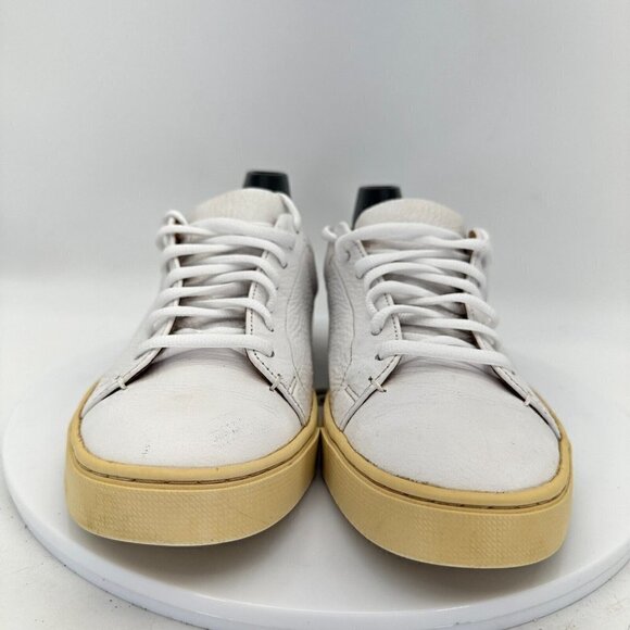 Frye Ivy Low Women Size 9.5M White Leather Fashion Sneaker Shoes 3471183-WHT - Picture 2 of 14